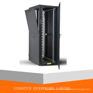 Server Cabinet and Network Rack with High-Density Vented Door